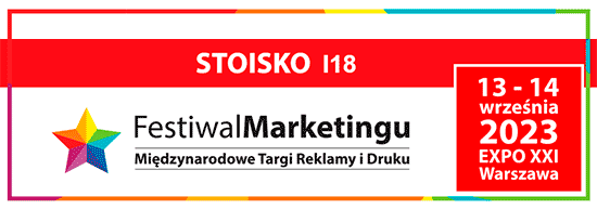 Targi Festiwal Marketingu 2023 - zaproszenie PIN2