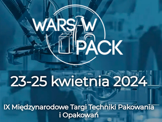 Targi Warsaw Pack 2024 - zaproszenie